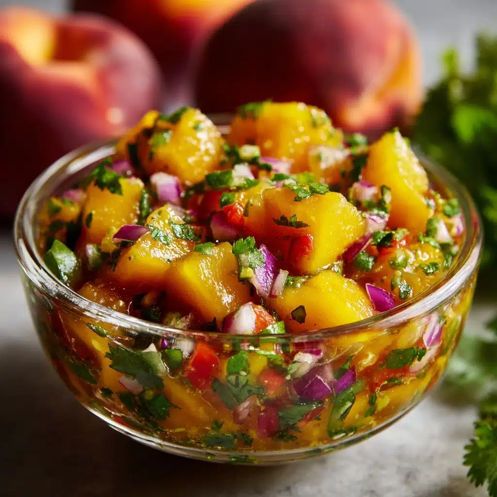 Fresh Peach Salsa Recipe - Recipe Image