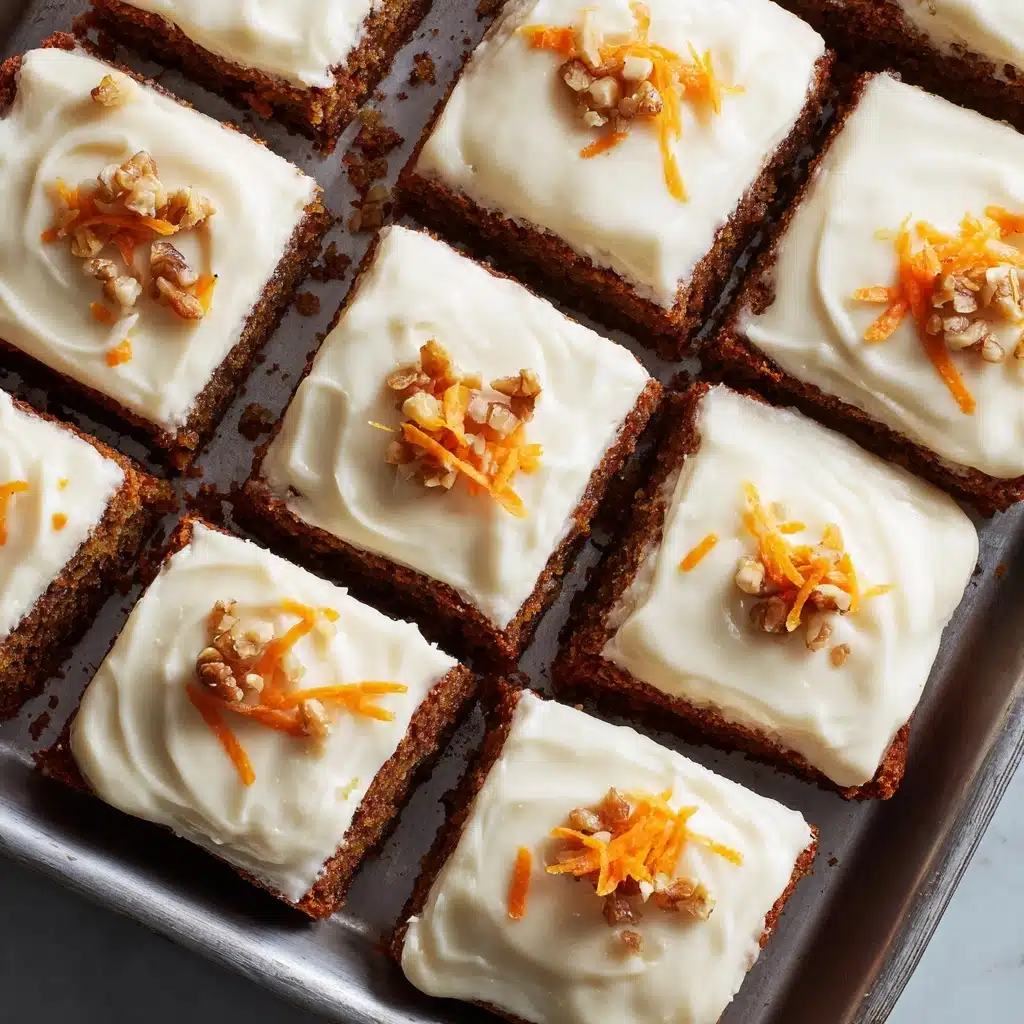 Carrot Cake Bars Recipe - Recipe Image
