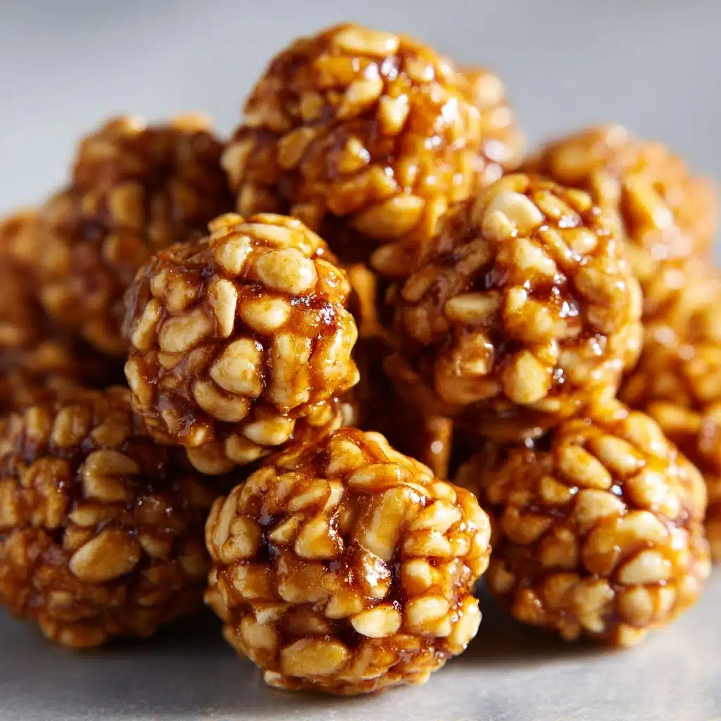 Rice Krispie Peanut Butter Balls Recipe - Recipe Image