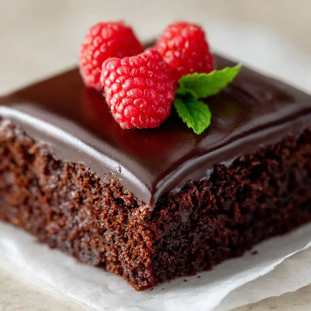 Chocolate Frosted Brownies Recipe - Recipe Image