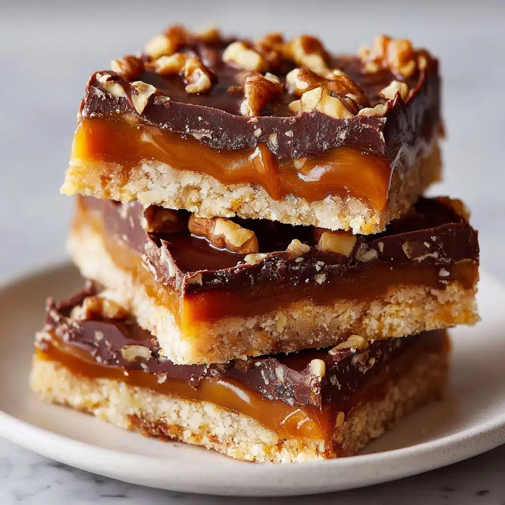 Easy Turtle Bars Recipe - Recipe Image