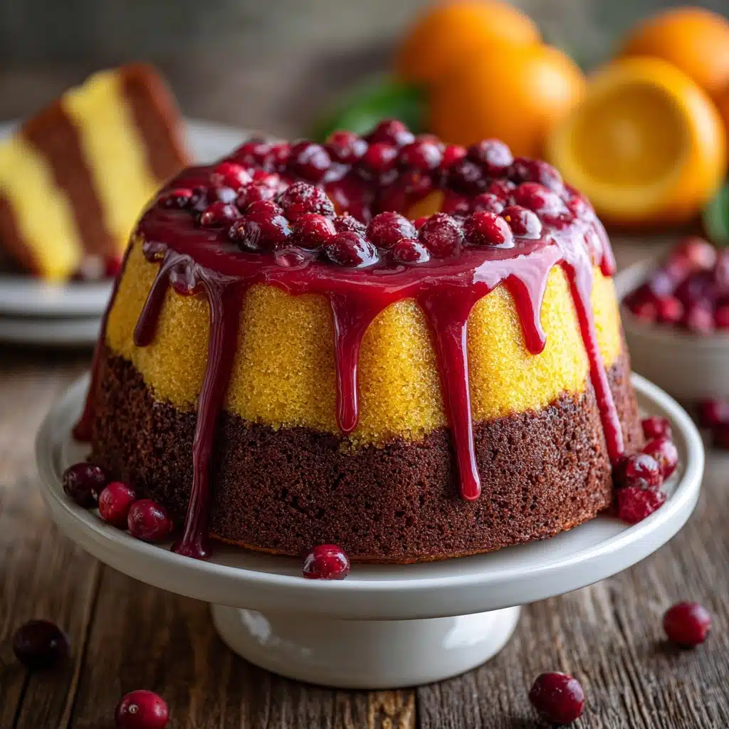Cranberry Orange Bundt Cake Recipe - Recipe Image