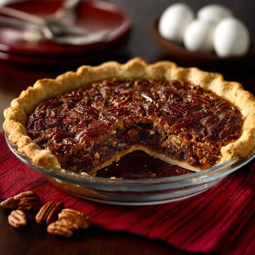 Chocolate Fudge Pecan Pie Recipe - Recipe Image