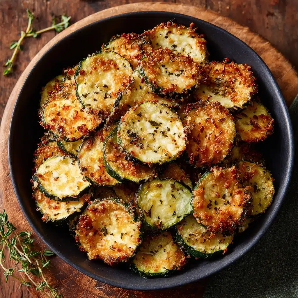 Zucchini Chips in Air Fryer Recipe - Recipe Image