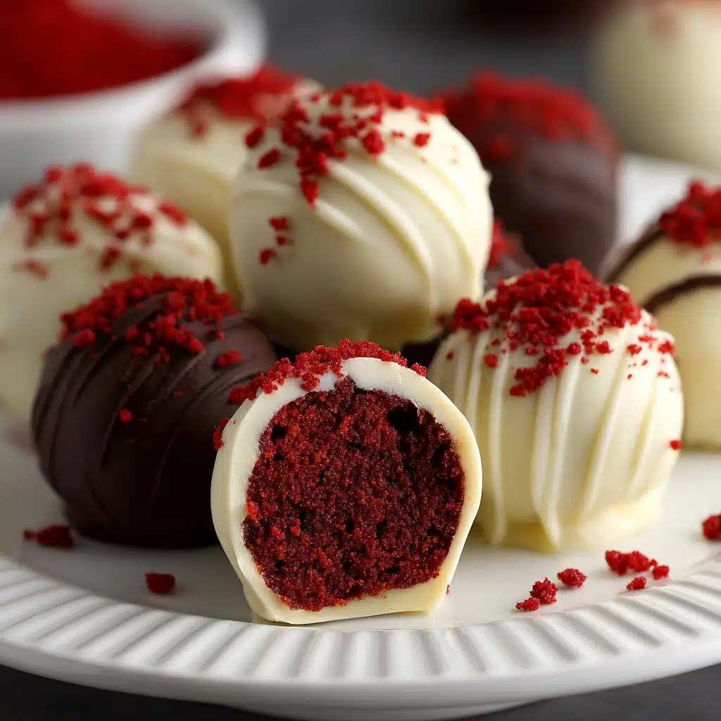 Red Velvet Cake Balls Recipe - Recipe Image