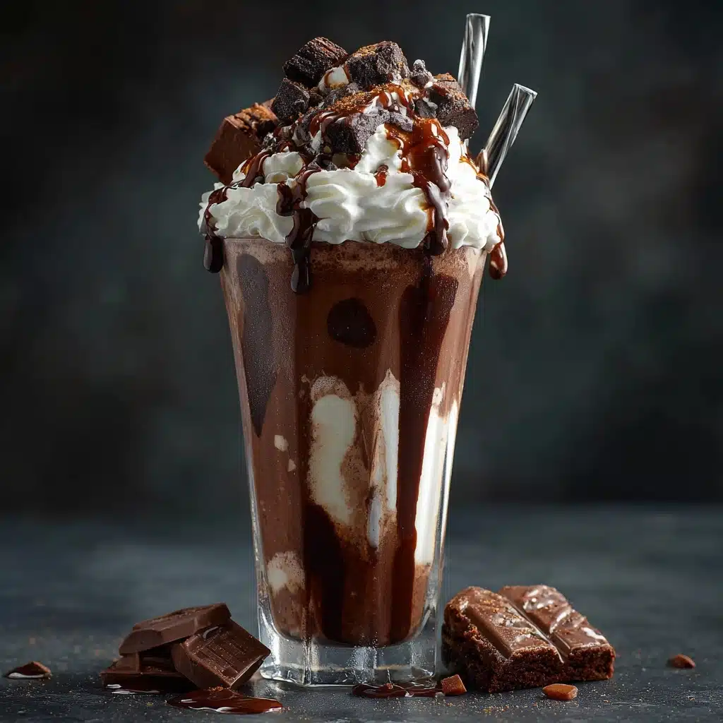 Brownie Milkshake Recipe - Recipe Image