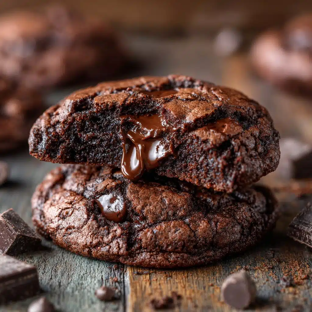 Chocolate Fudge Cookies Recipe - Recipe Image