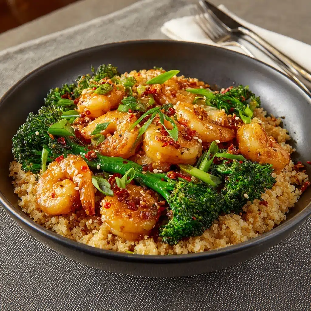 Stir-Fried Shrimp and Broccoli Recipe - Recipe Image