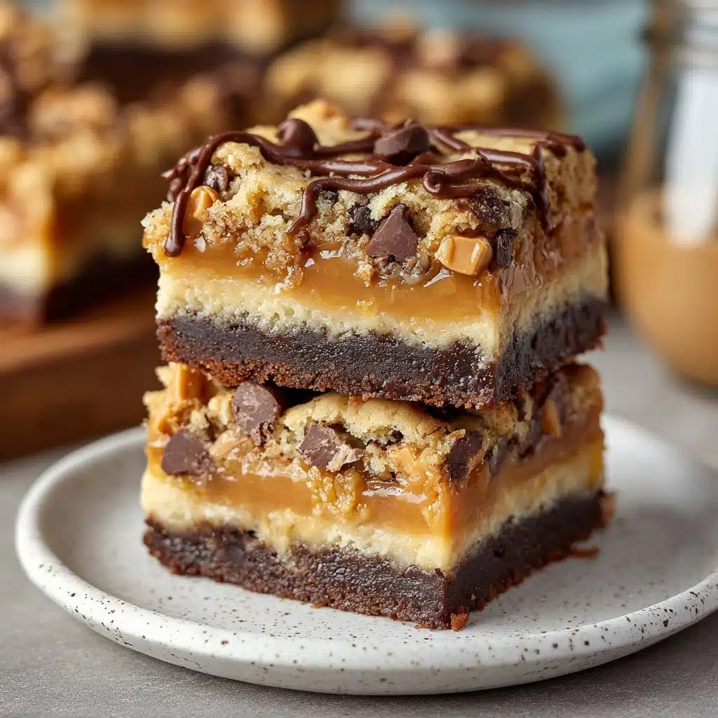 Peanut Butter Cup Gooey Bars Recipe - Recipe Image