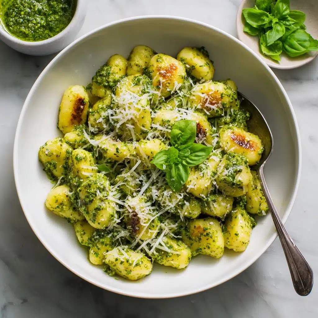 Pesto Gnocchi Recipe - Recipe Image