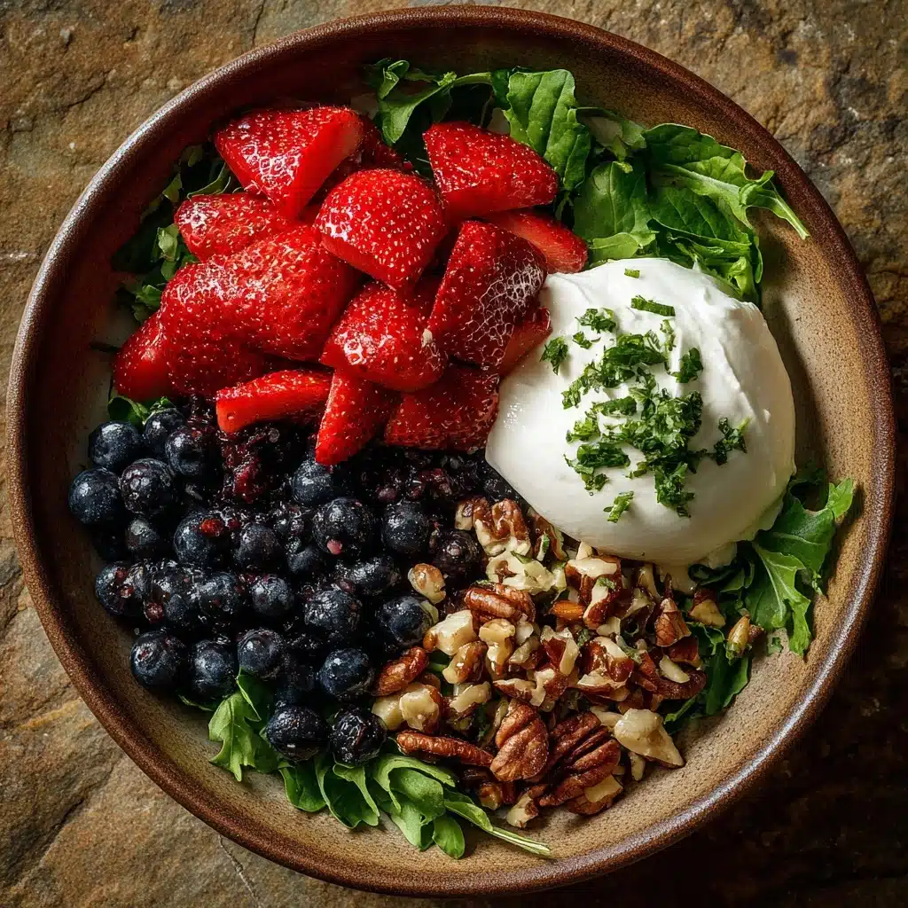 Blueberry Breakfast Salad Recipe - Recipe Image