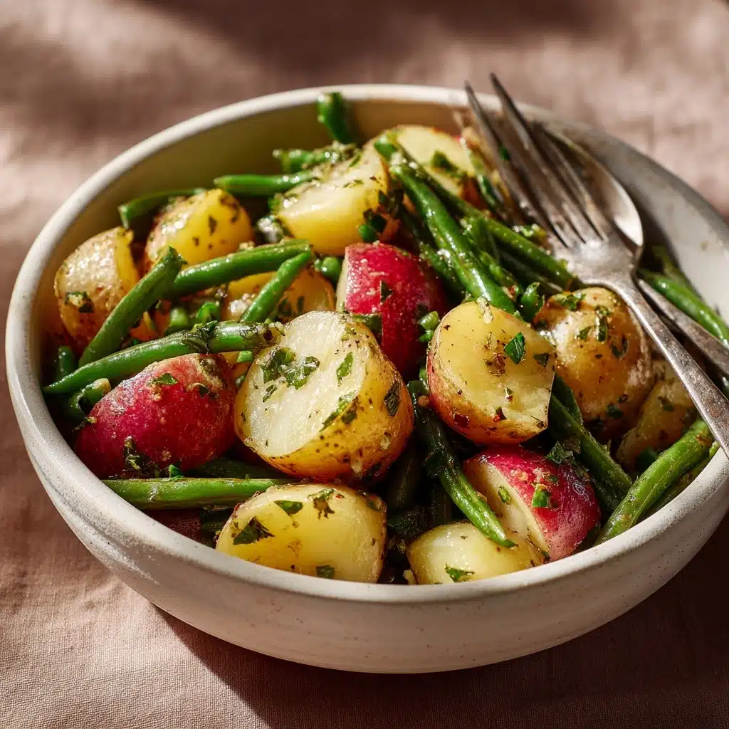 French-Style Potato and Green Bean Salad Recipe - Recipe Image