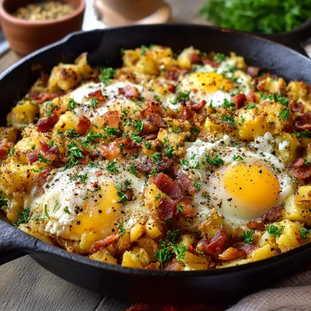 Potato Egg Scramble Recipe - Recipe Image