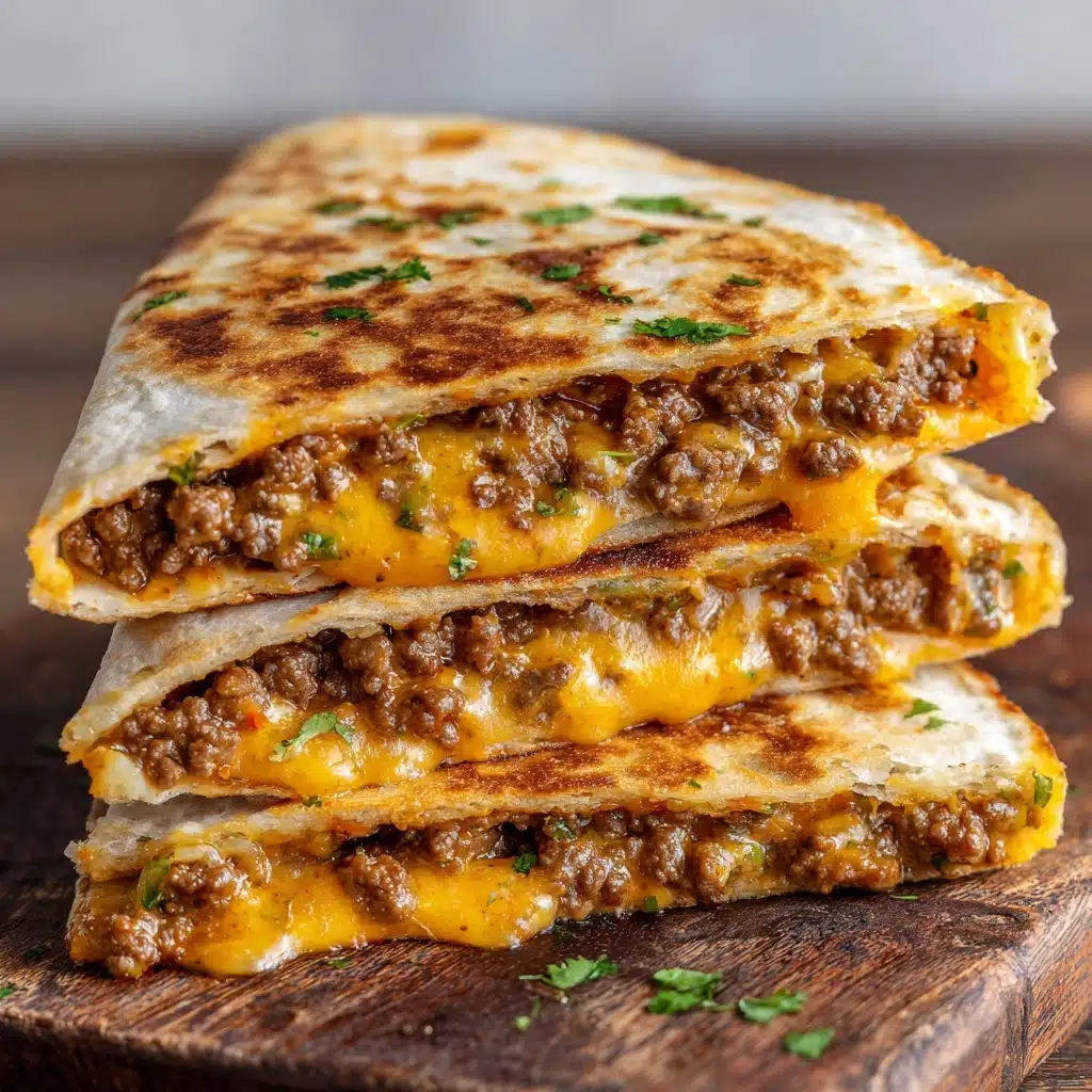 Quesadilla Burgers Recipe - Recipe Image
