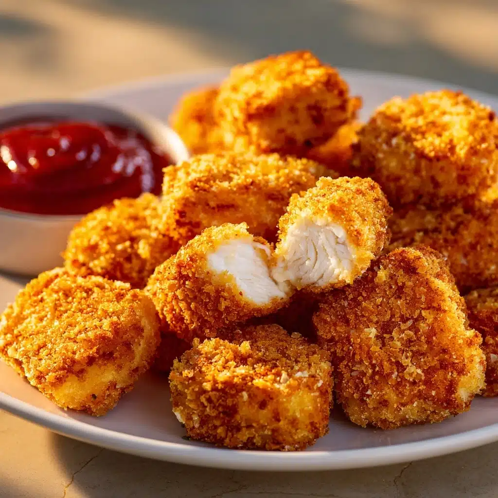 Crispy Homemade Chicken Nuggets Recipe - Recipe Image