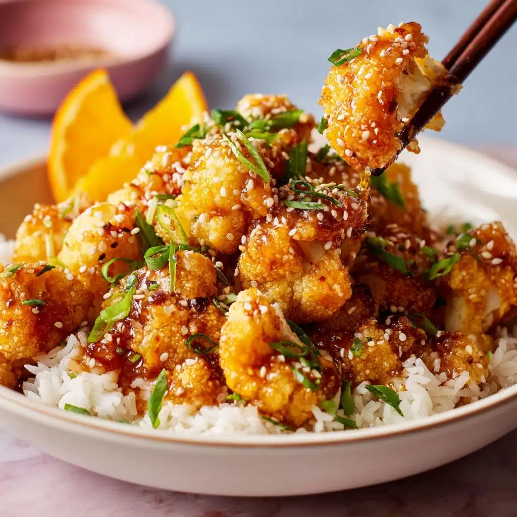 Vegan Glazed Orange Cauliflower “Chicken” Recipe - Recipe Image