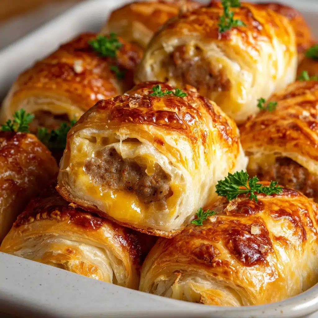 Breakfast Sausage Crescent Rolls Recipe - Recipe Image