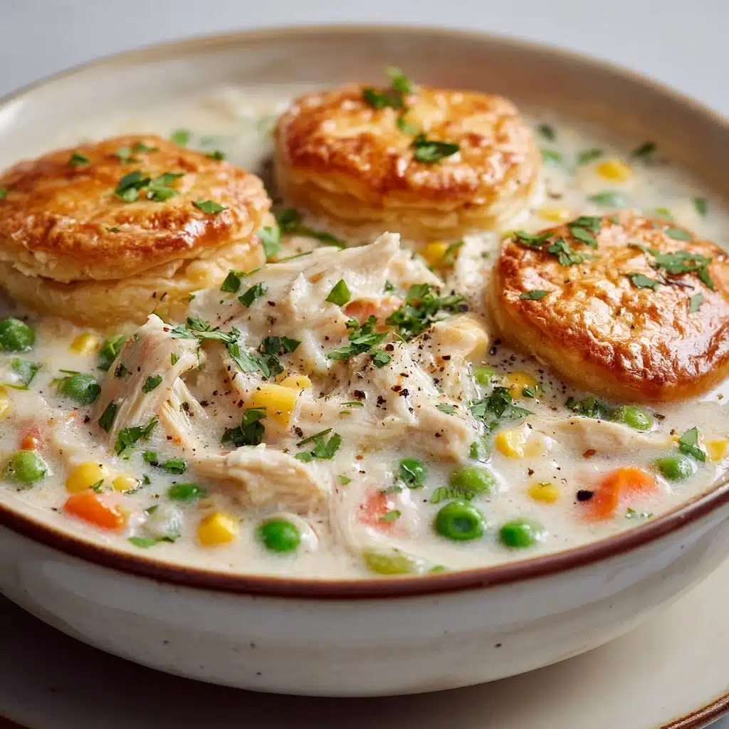 Easy Slow Cooker Chicken Pot Pie Recipe - Recipe Image