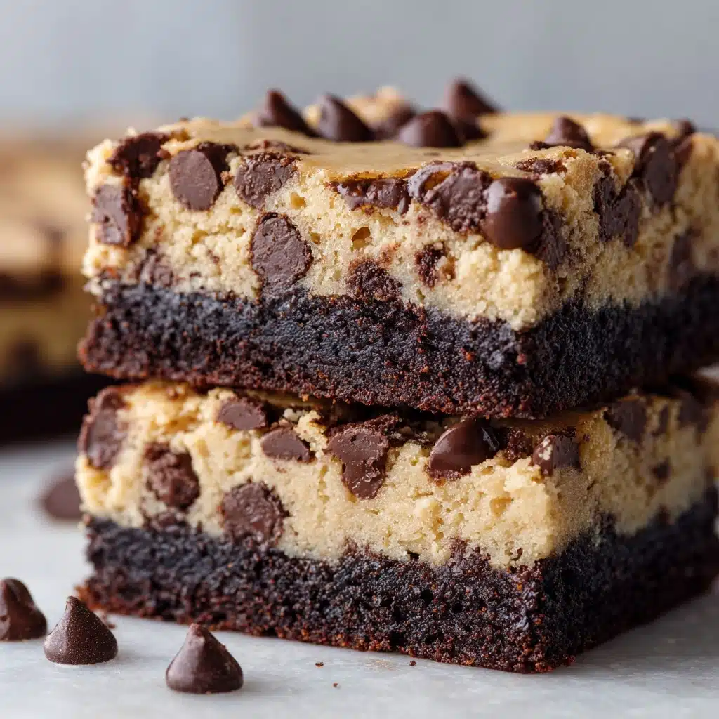 Chocolate Chip Cookie Brownies Recipe - Recipe Image