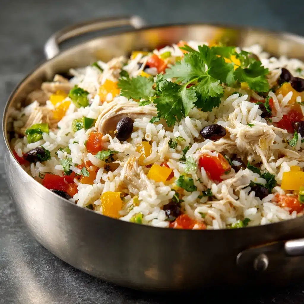 Instant Pot Weeknight Chicken and Rice Burrito Bowls Recipe - Recipe Image