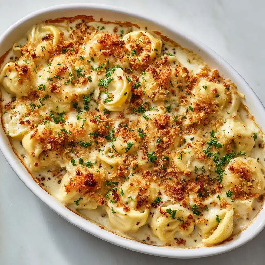 Alfredo Tortellini Bake Recipe - Recipe Image