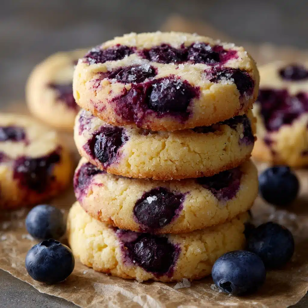 Greek Yogurt Lemon Blueberry Cookies Recipe - Recipe Image
