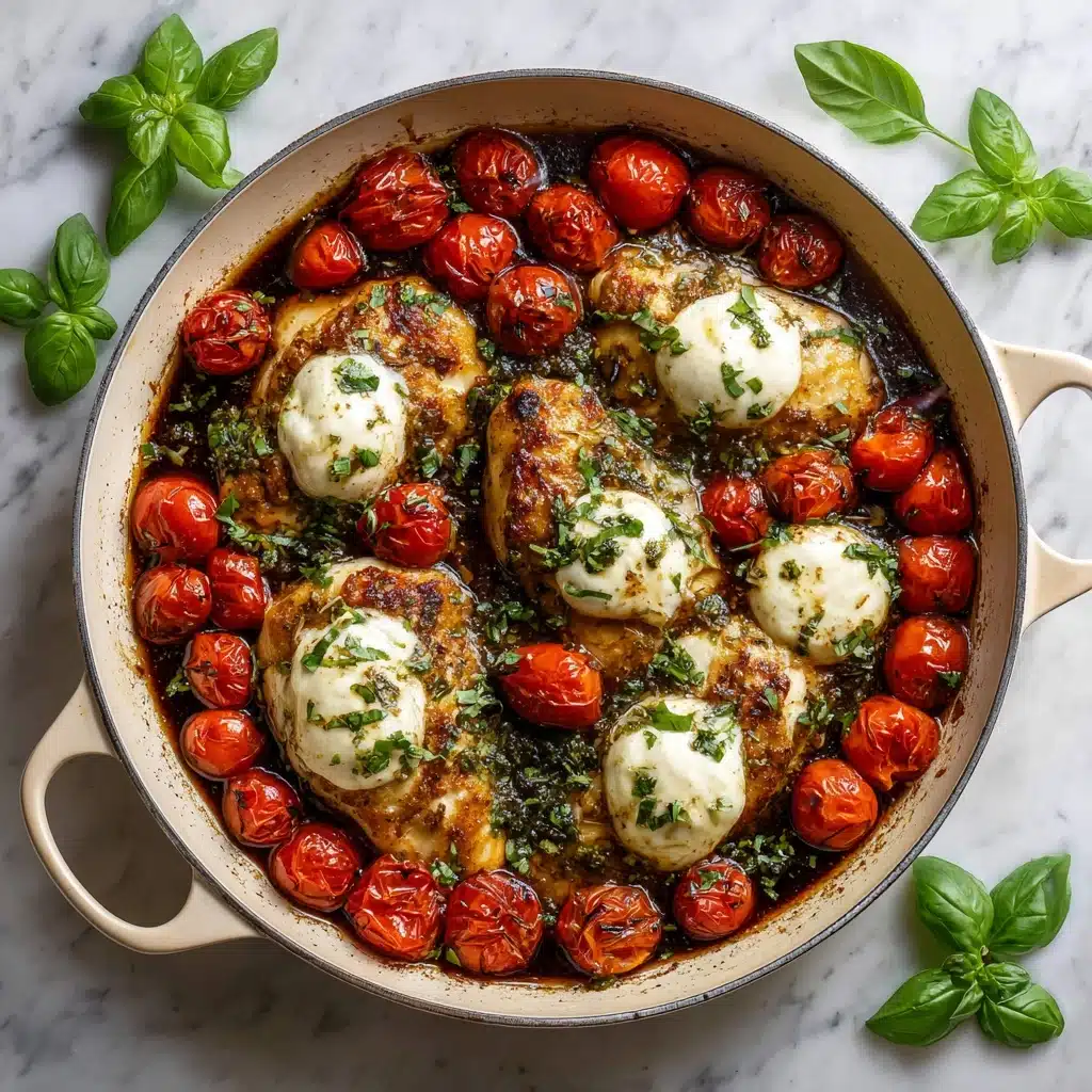 Chicken Caprese Skillet Recipe - Recipe Image