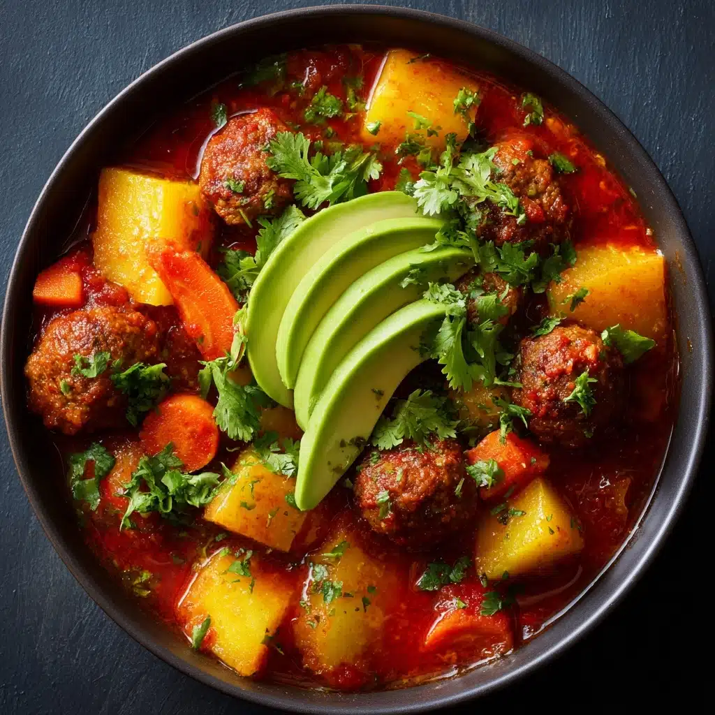 Mexican Meatball Soup Recipe - Recipe Image