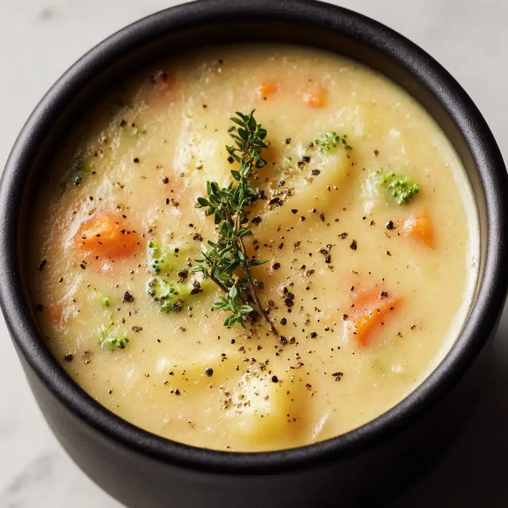 Broccoli Potato Cheese Soup Recipe - Recipe Image