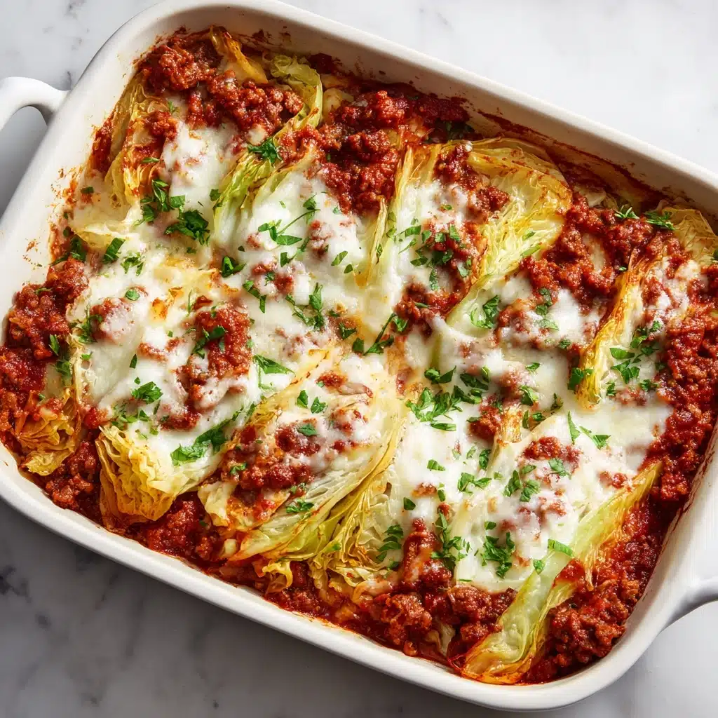 Keto Beef Cabbage Roll Casserole Recipe - Recipe Image