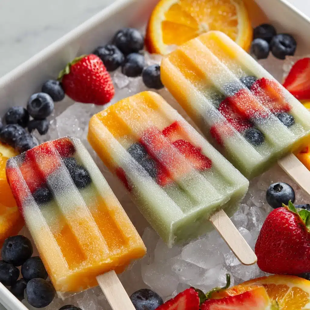 Mango Lassi Popsicles Recipe - Recipe Image
