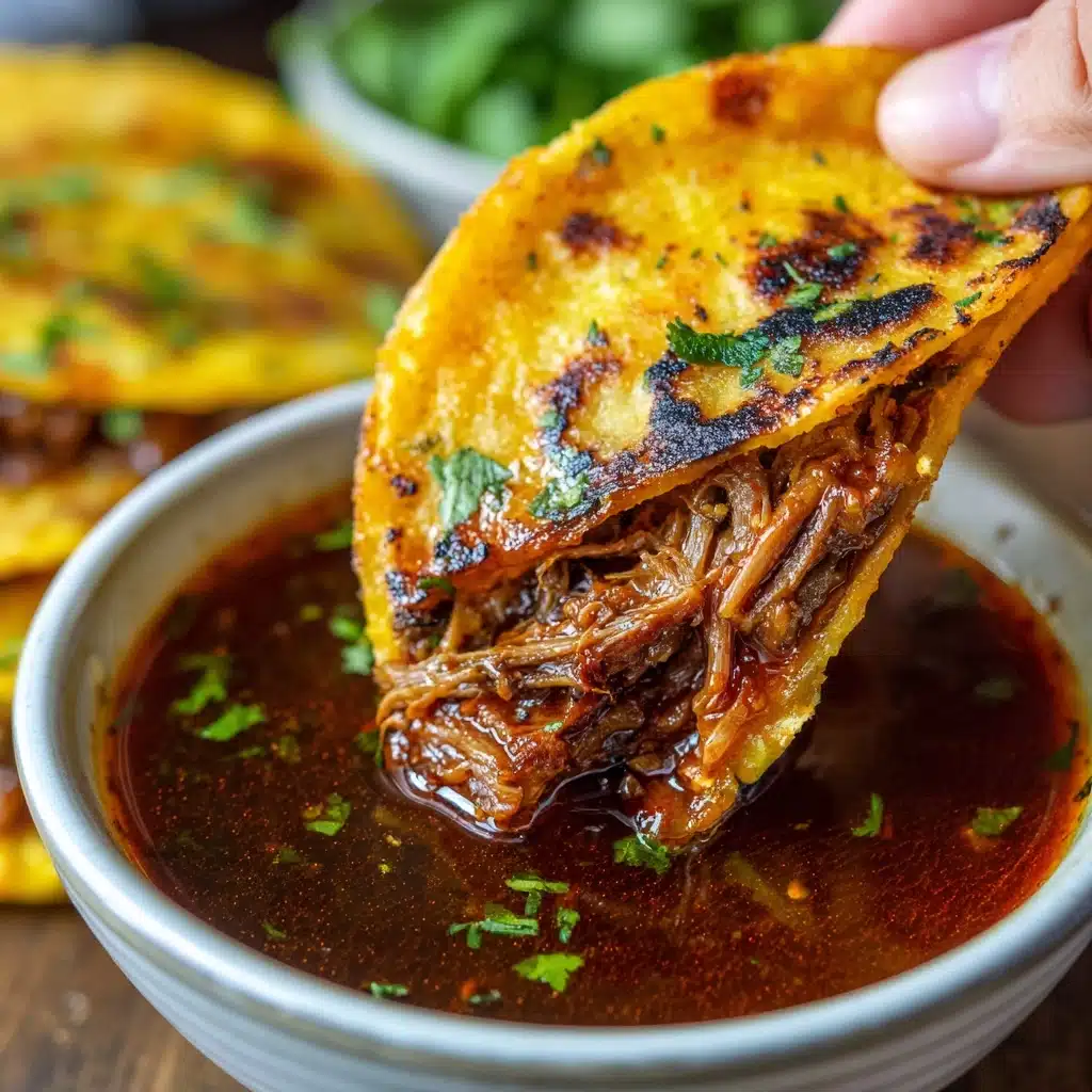 Crockpot Shredded Beef Tacos Recipe - Recipe Image