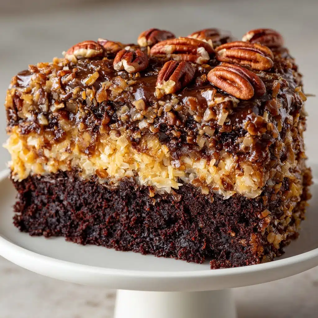 German Chocolate Pound Cake Recipe - Recipe Image