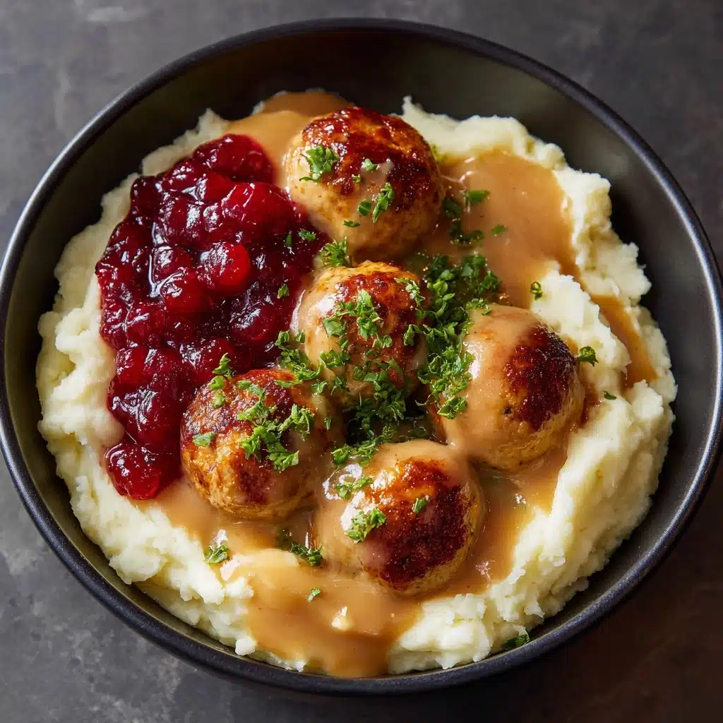 Chicken Swedish Meatballs Recipe - Recipe Image
