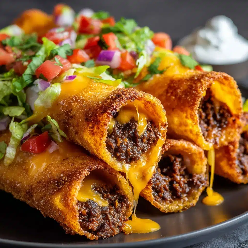 Crispy Beef Taquitos with Chipotle Sauce Recipe - Recipe Image