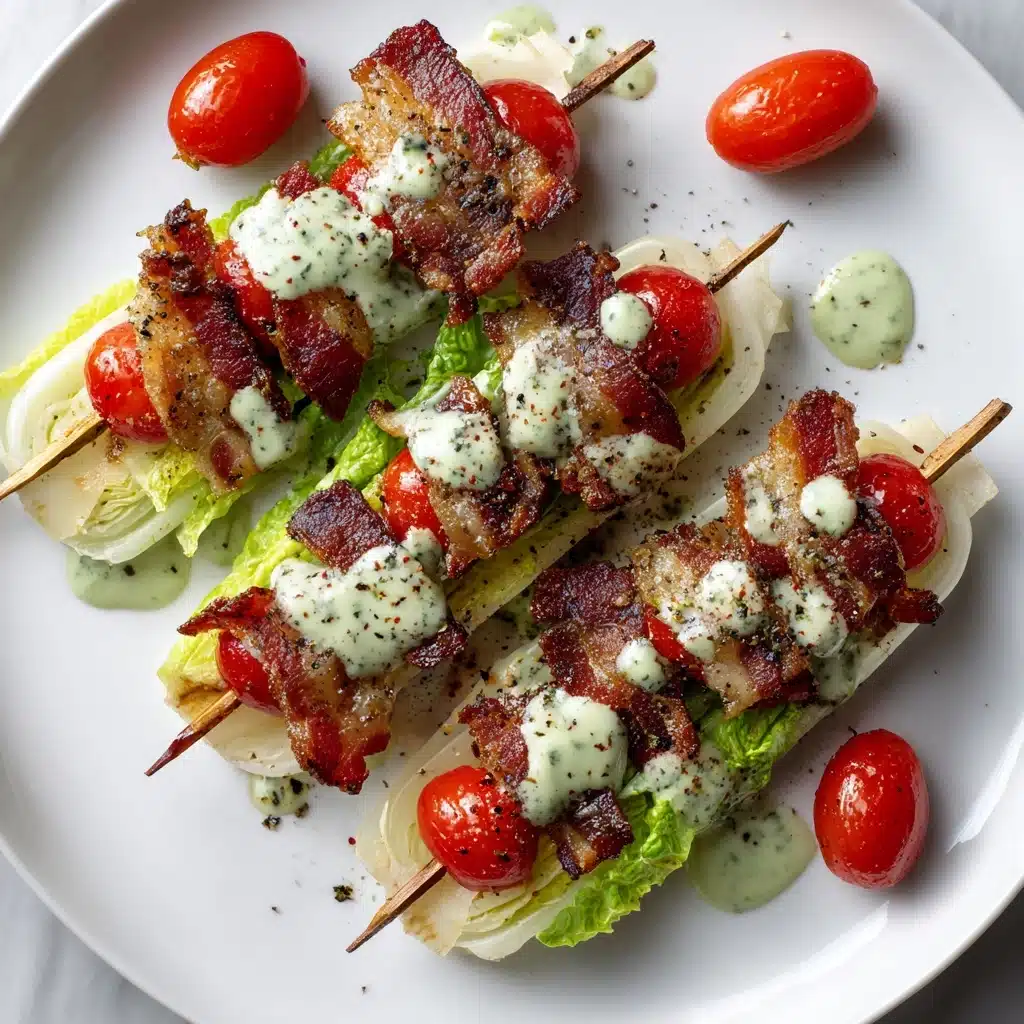 Wedge Salad Skewers Recipe - Recipe Image