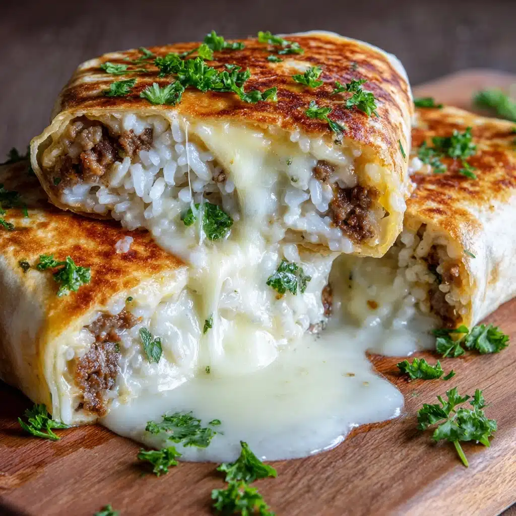 Grilled Cheese Burrito Recipe - Recipe Image