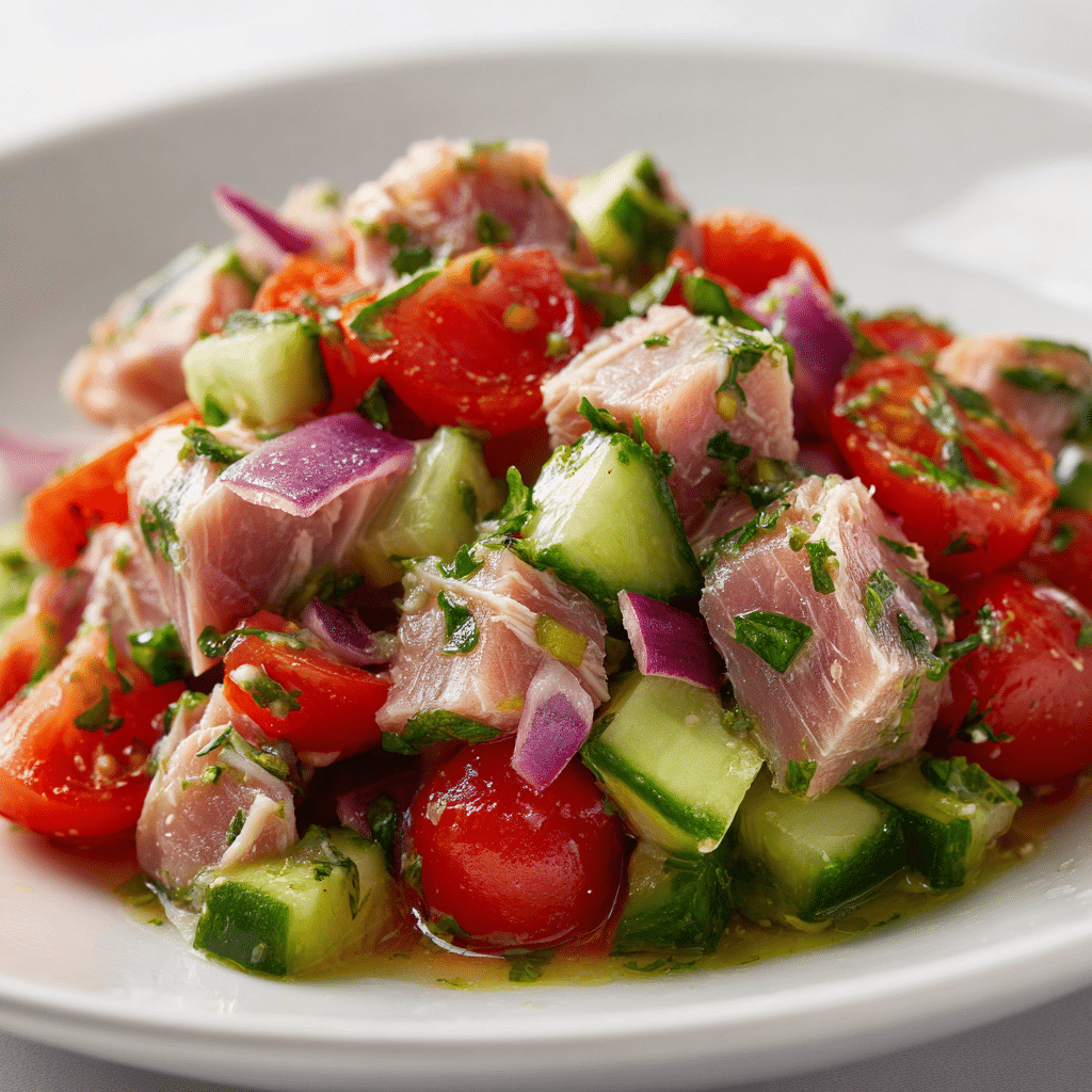 Mediterranean Tuna Salad Recipe - Recipe Image