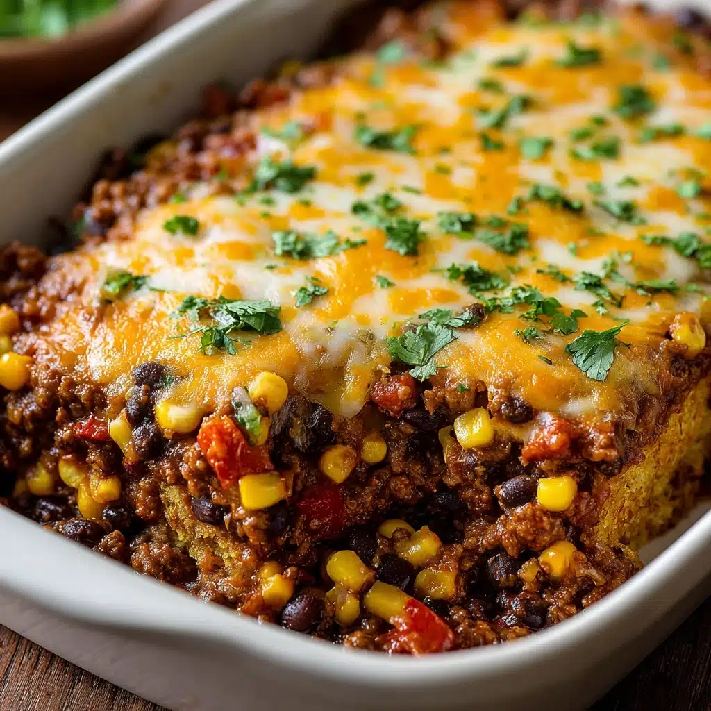 Southwestern Black Bean Casserole Recipe - Recipe Image