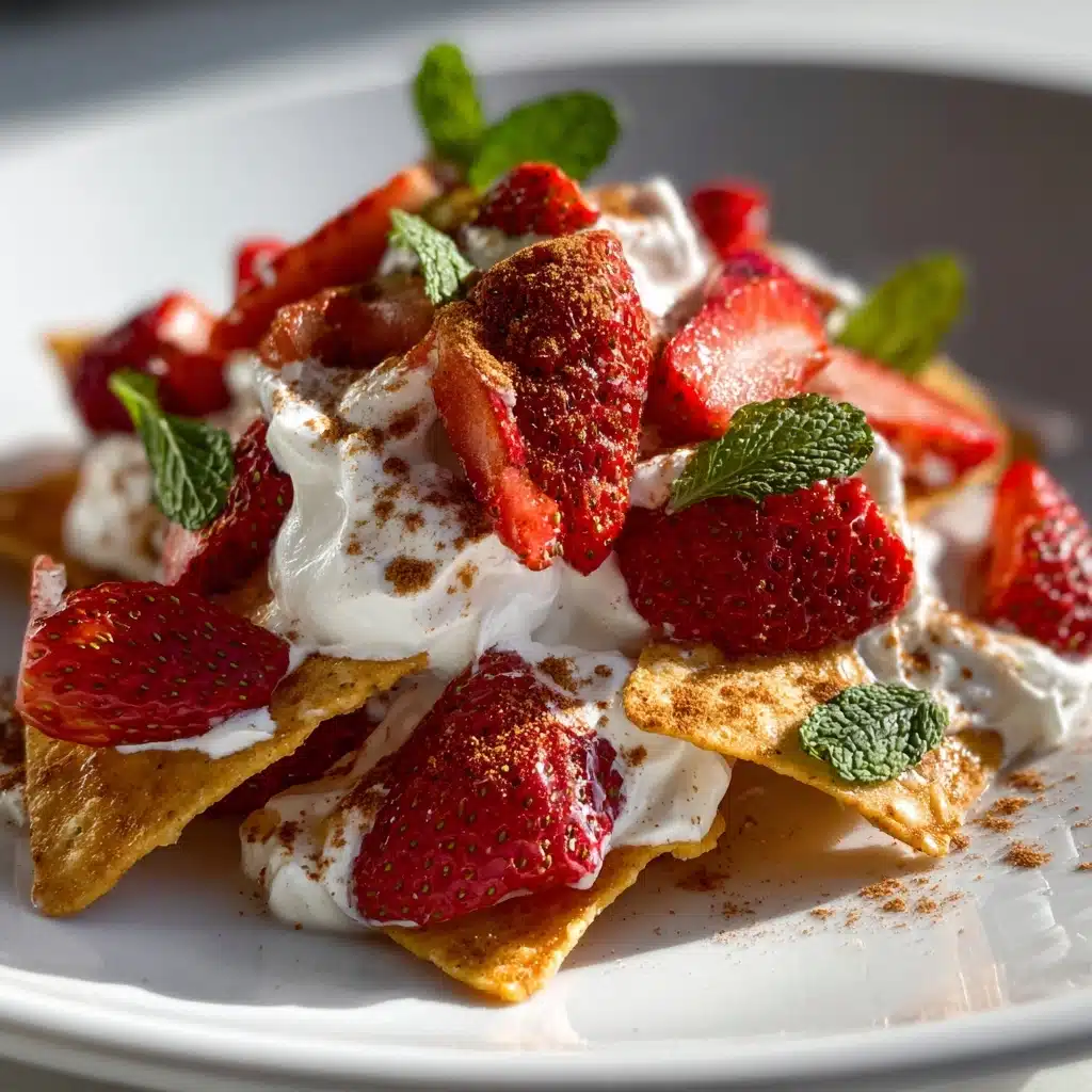 Strawberry Cheesecake Nachos Box Recipe - Recipe Image