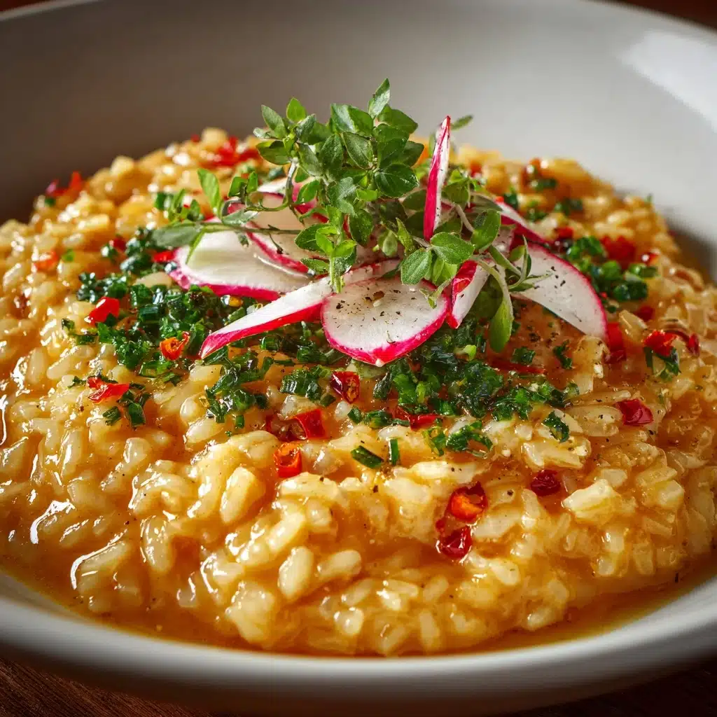 Cheesy Gochujang Risotto Recipe - Recipe Image
