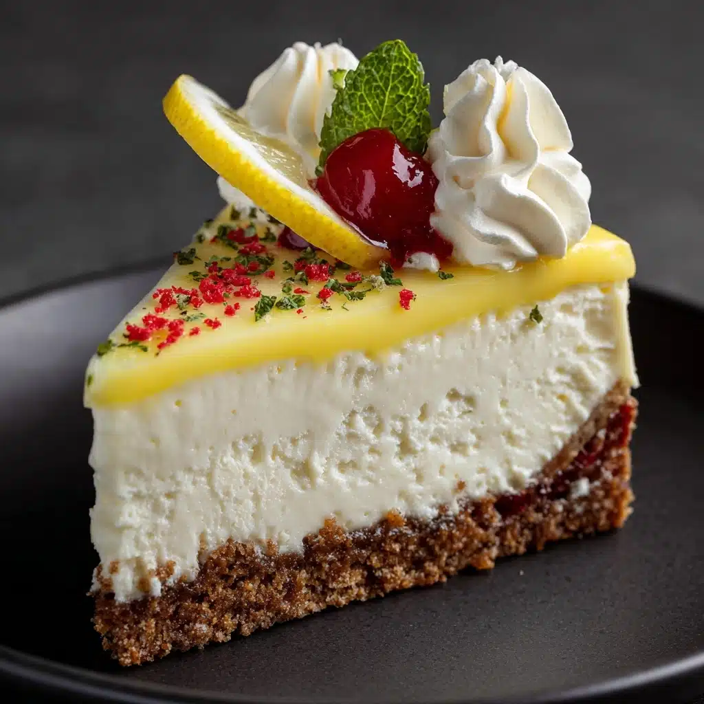Lemon Cheesecake Recipe - Recipe Image