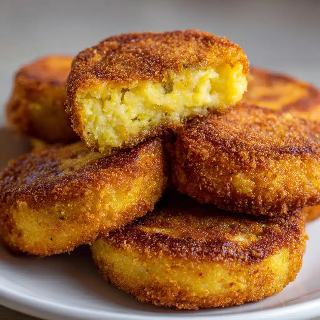 Crispy Fried Cornbread Recipe - Recipe Image