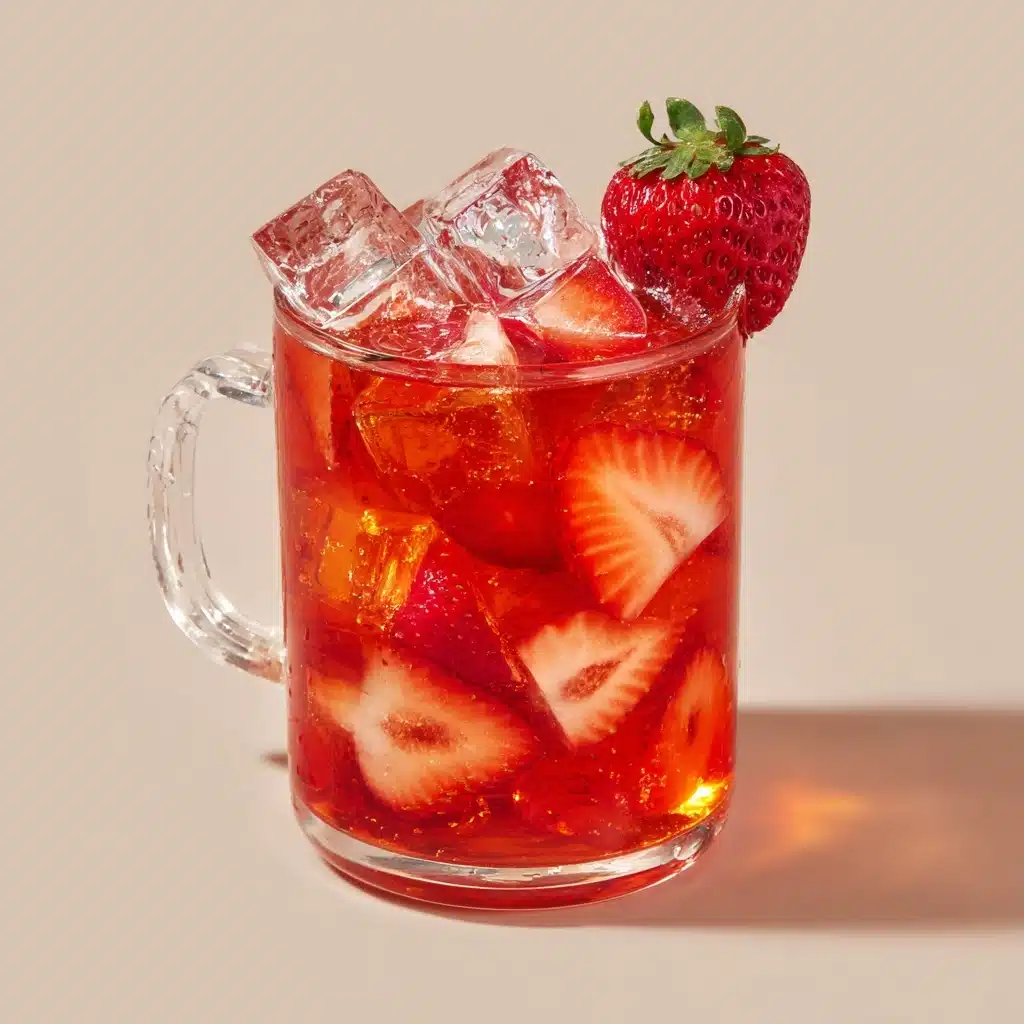 Strawberry Sweet Tea Recipe - Recipe Image