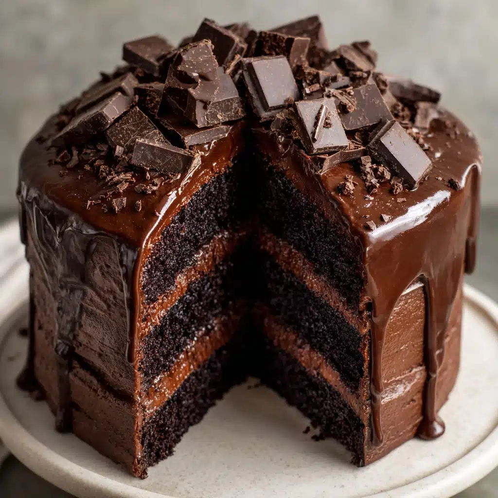 Easy Chocolate Cake Recipe - Recipe Image