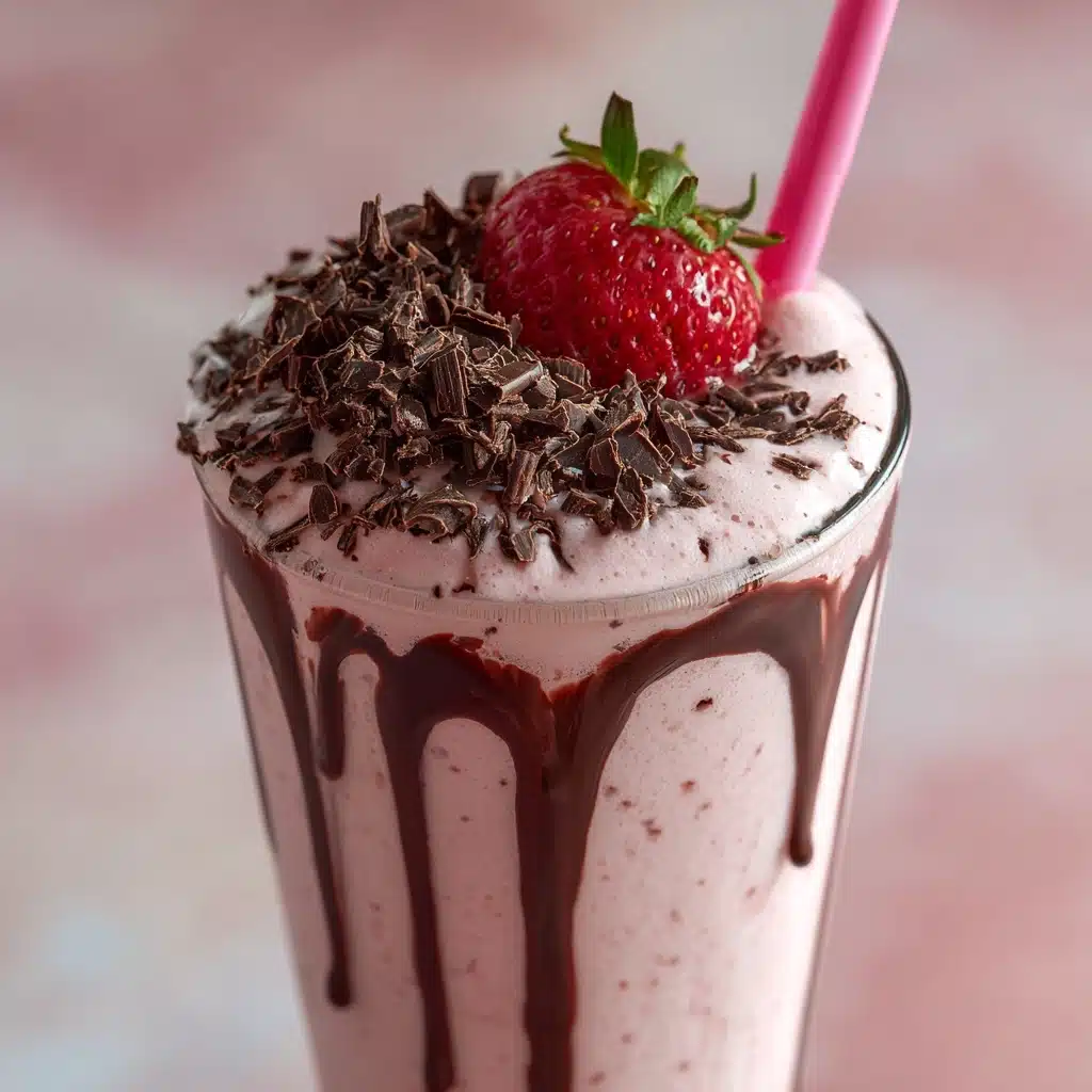Chocolate Covered Strawberry Protein Shake Recipe - Recipe Image