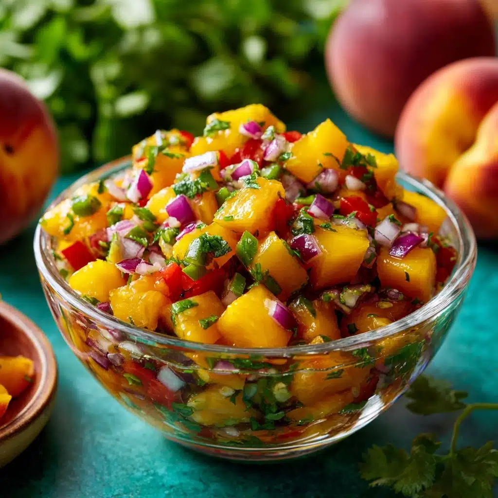 Fresh Peach Salsa Recipe - Recipe Image