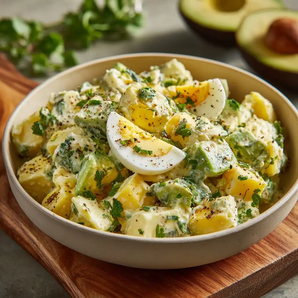 Keto Avocado Egg Salad Recipe - Recipe Image