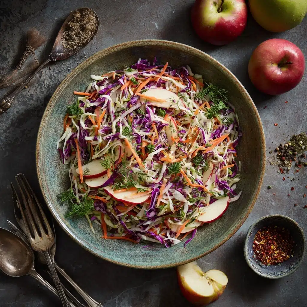 Apple Coleslaw Recipe - Recipe Image