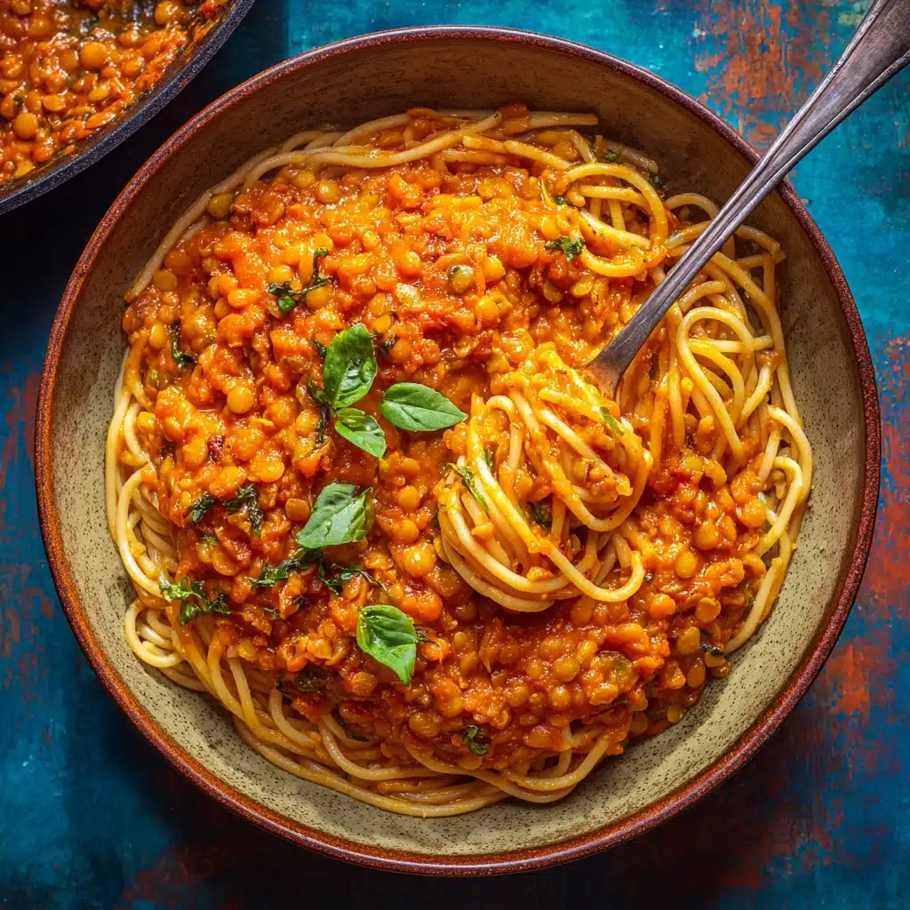 Red Lentil Pasta Sauce Recipe - Recipe Image